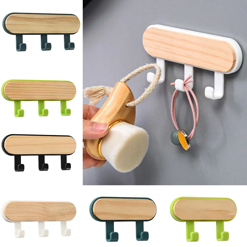 Phone Accessories Hooks - Деревянный держатель для ключей, органайзер для