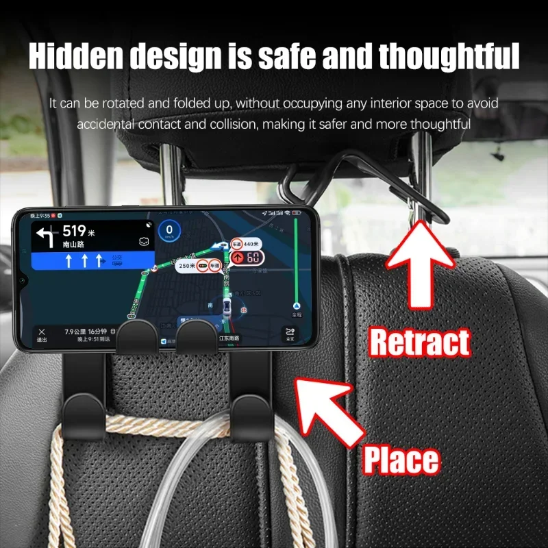 Спинка автомобильного сиденья, – обзор и цена Phone Accessories Hanger